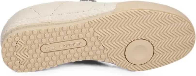 Lacoste Aura leren sneakers met logo-plakkaat Beige - Foto 5