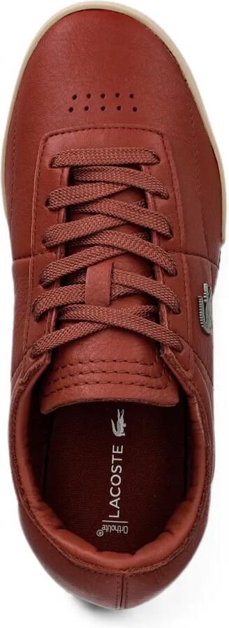 Lacoste Aura leren sneakers Oranje - Foto 4