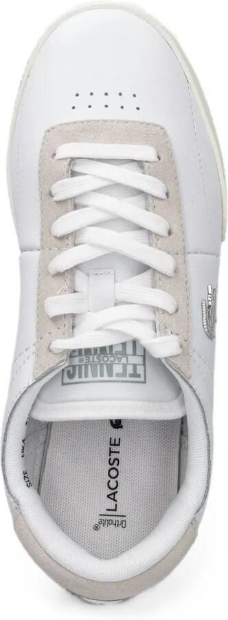 Lacoste Aura sneakers met suède afwerking en logoplakkaat Wit - Foto 4