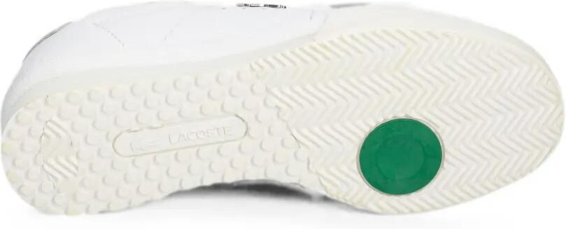 Lacoste Aura sneakers met suède afwerking en logoplakkaat Wit - Foto 5