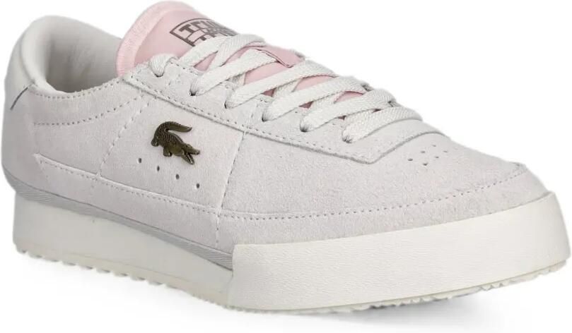 Lacoste Auro suède sneakers met logo-plakkaat Grijs - Foto 2