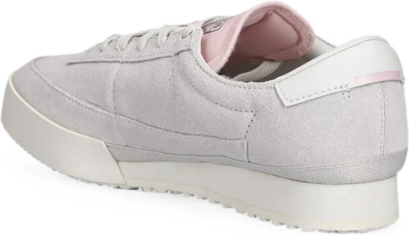 Lacoste Auro suède sneakers met logo-plakkaat Grijs - Foto 3