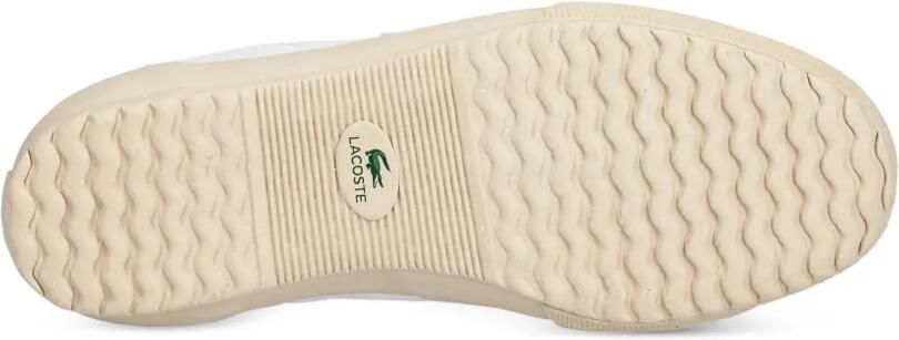Lacoste Backslam logo-patch sneakers Wit - Foto 5