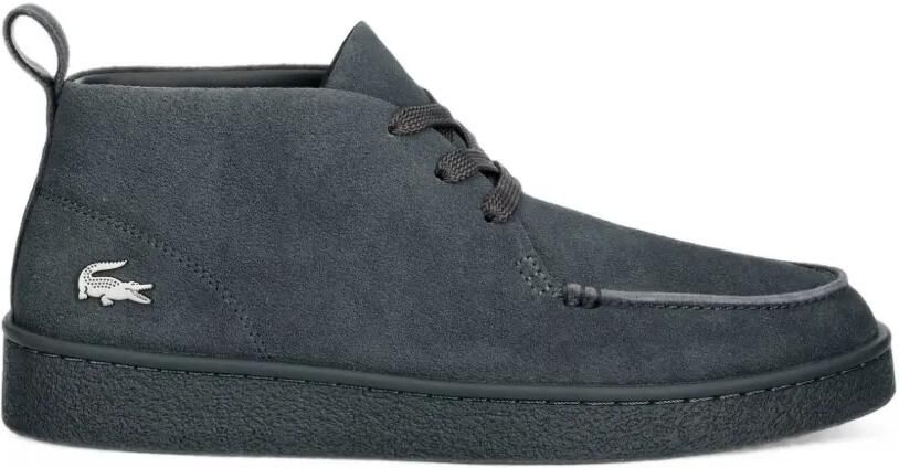 Lacoste Baseshot Chukka desert boots met logo-plakkaat Grijs