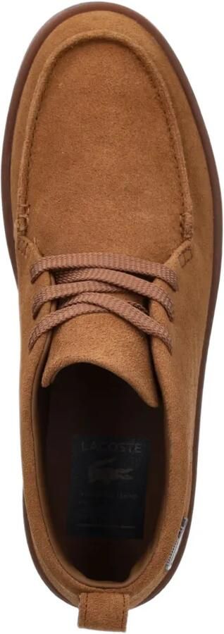 Lacoste Baseshot Chukka suède sneakers Bruin