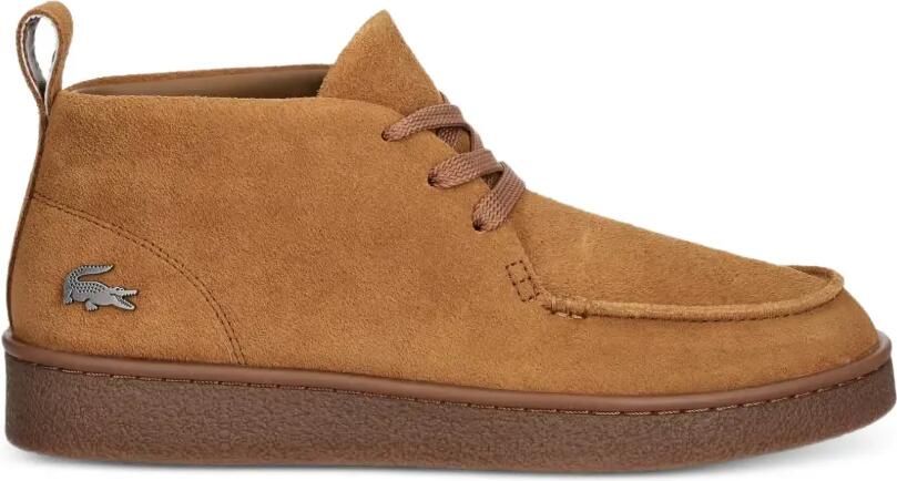 Lacoste Baseshot Chukka suède sneakers Bruin - Foto 4