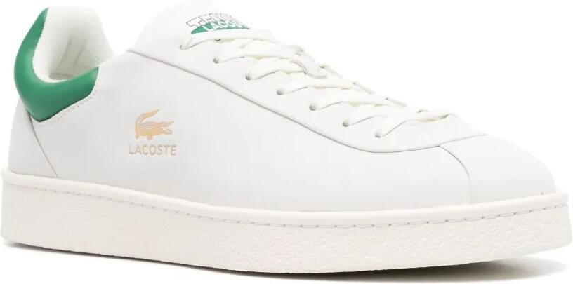 Lacoste Baseshot leren sneakers Wit - Foto 3