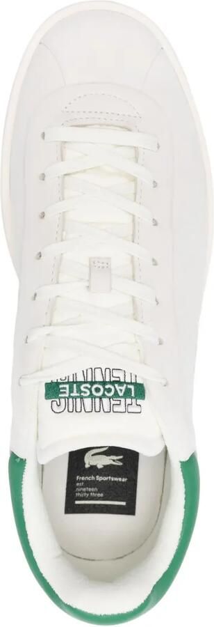 Lacoste Baseshot leren sneakers Wit - Foto 4