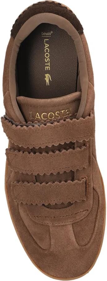 Lacoste Baseshot Pro low-top sneakers Bruin - Foto 3