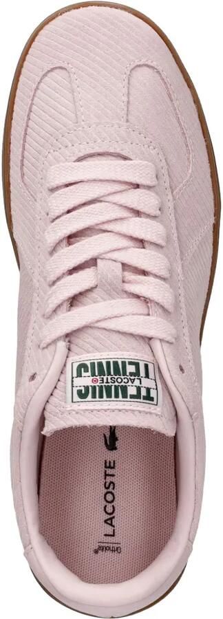 Lacoste Baseshot Pro suede sneakers Roze - Foto 4