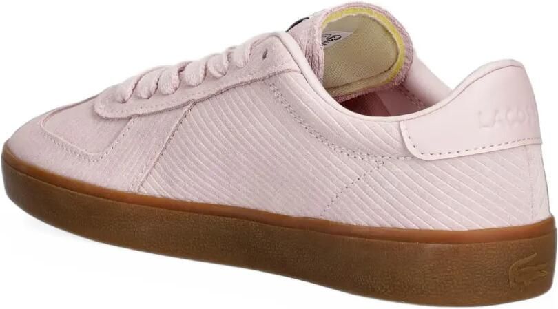 Lacoste Baseshot Pro suede sneakers Roze - Foto 3
