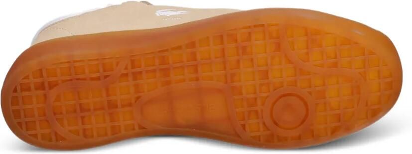 Lacoste Baseshot sneakers met gomzool en logo-patch Beige - Foto 4