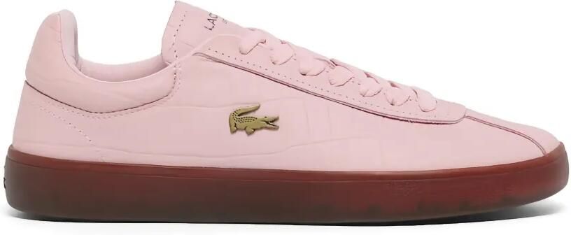 Lacoste Baseshot sneakers met logodetail Roze