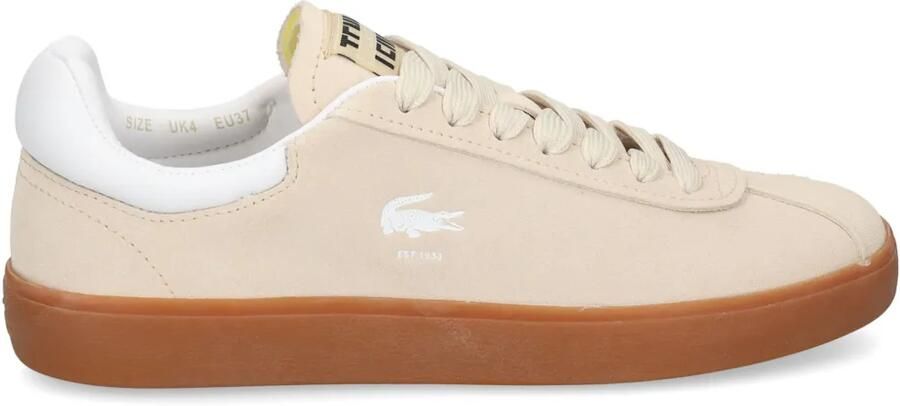 Lacoste Baseshot suède sneakers Beige