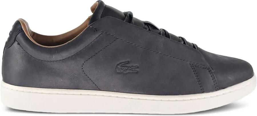 Lacoste Carnaby Evo Easy leren sneakers Zwart - Foto 1