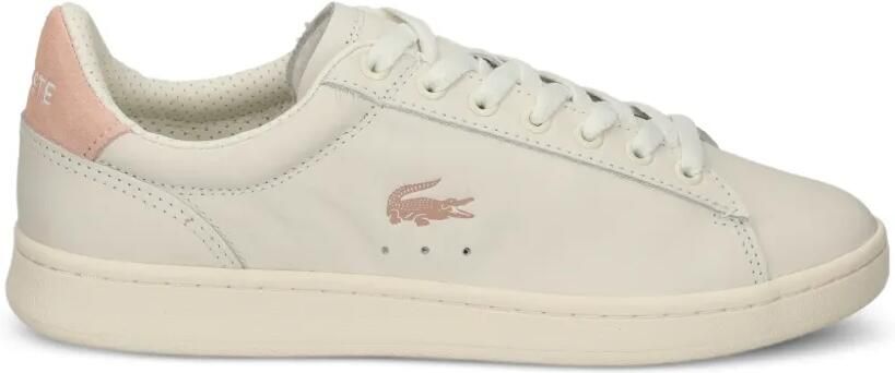 Lacoste Carnaby leren sneakers Beige