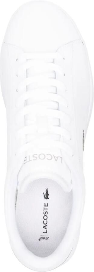 Lacoste Carnaby leren sneakers Wit - Foto 4