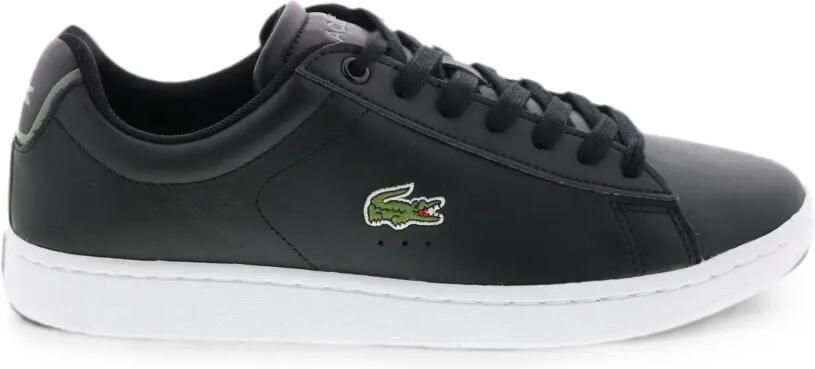 Lacoste Carnaby leren sneakers Zwart