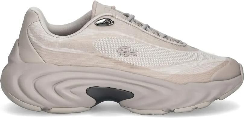 Lacoste Chunky sneakers met mesh vlak Beige