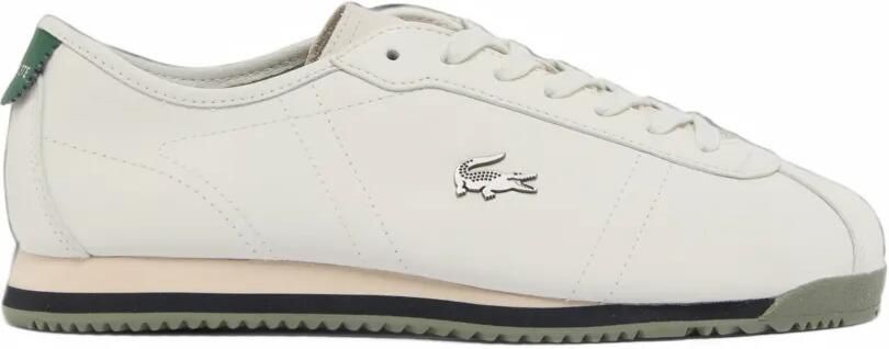 Lacoste Club-Low leather sneakers Beige