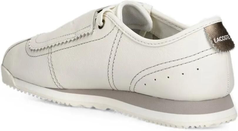 Lacoste Club-Low sneakers Wit - Foto 3