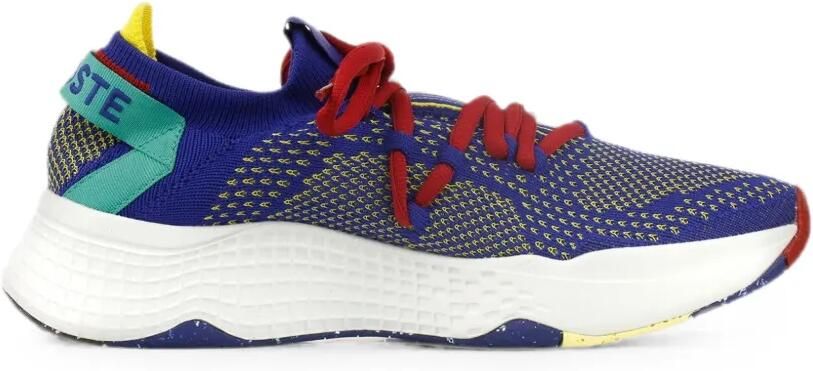 Lacoste Court-Drive Knit sneakers Blauw