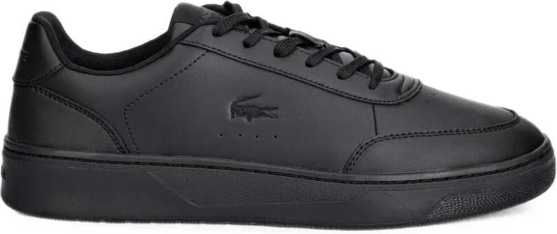 Lacoste Court Pro sneakers met logoplakkaat Zwart