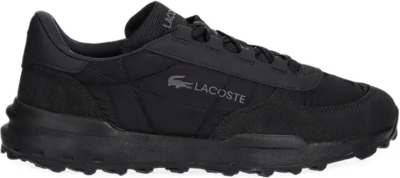 Lacoste Elite Active Evo sneakers met logo-patch Zwart