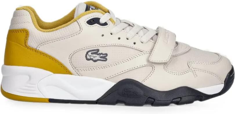 Lacoste Game Trainer Pro sneakers met klittenband Beige