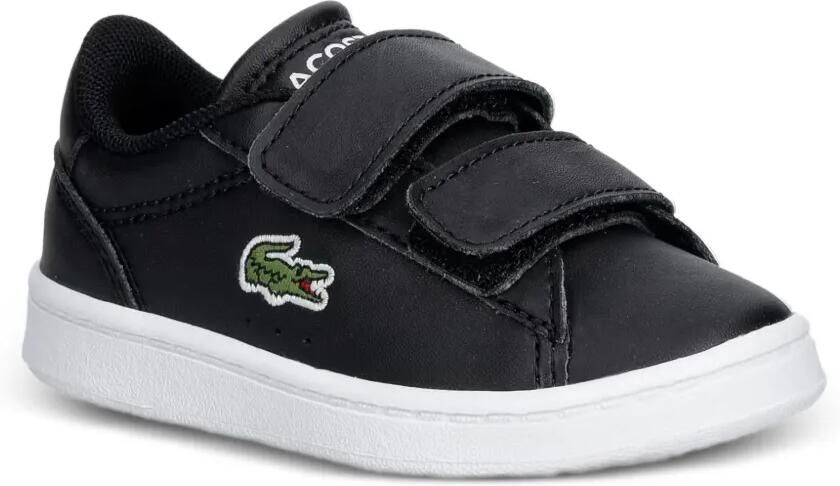 Lacoste Kids Carnaby sneakers met klittenband Zwart - Foto 2