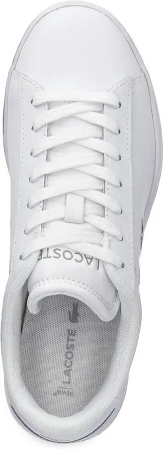 Lacoste Kids Carnaby sneakers met logo-patch Wit