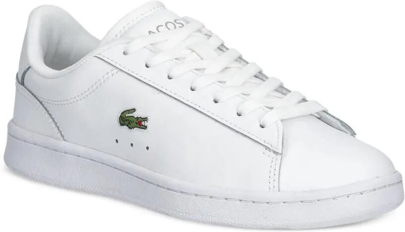 Lacoste Kids Carnaby sneakers met logo-patch Wit - Foto 3