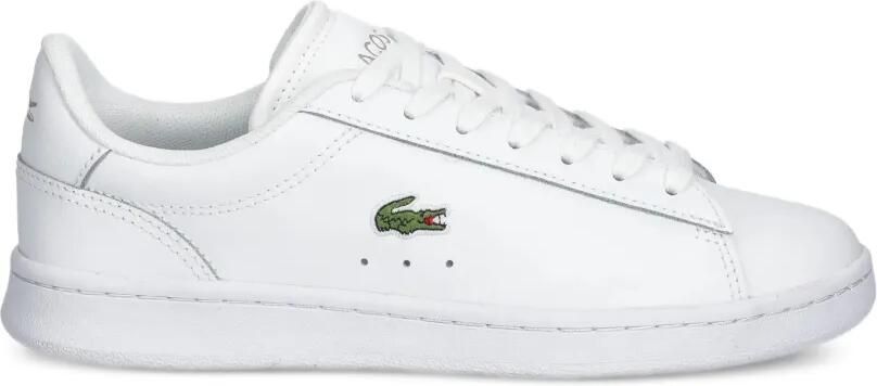 Lacoste Kids Carnaby sneakers met logo-patch Wit - Foto 4
