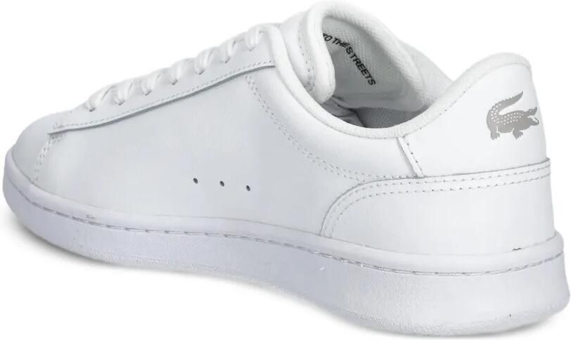 Lacoste Kids Carnaby sneakers met logo-patch Wit - Foto 2