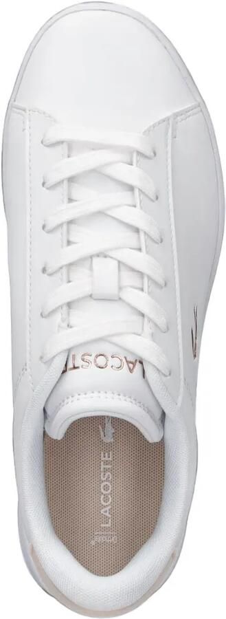 Lacoste Kids Carnaby sneakers met logoplakkaat Wit