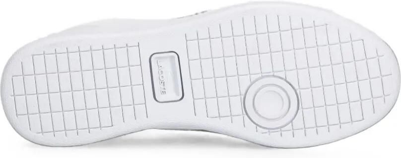 Lacoste Kids Carnaby sneakers met logoplakkaat Wit - Foto 5