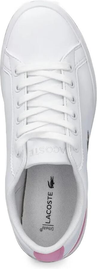 Lacoste Kids Lerond sneakers met logo-patch Wit