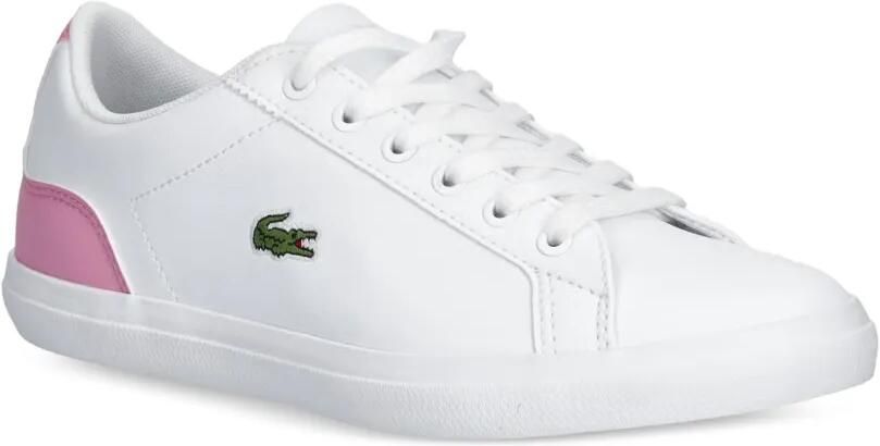 Lacoste Kids Lerond sneakers met logo-patch Wit - Foto 3