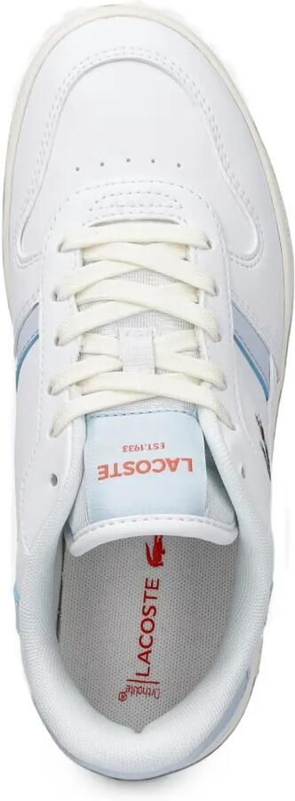 Lacoste Kids Sneakers met vlakken Wit