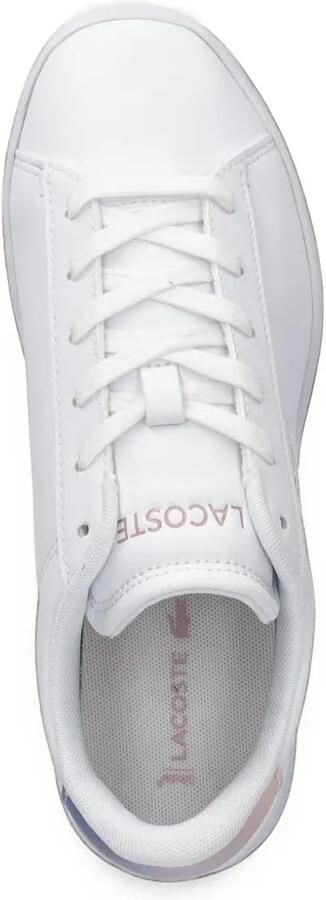 Lacoste Kids Sneakers met logopatch Wit