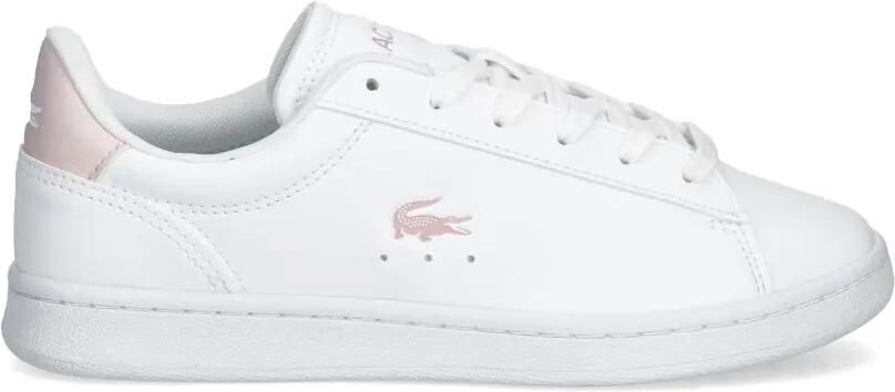 Lacoste Kids Sneakers met logopatch Wit - Foto 4