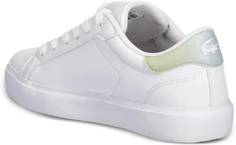 Lacoste Kids Powercourt sneakers met logopatch Wit - Foto 2