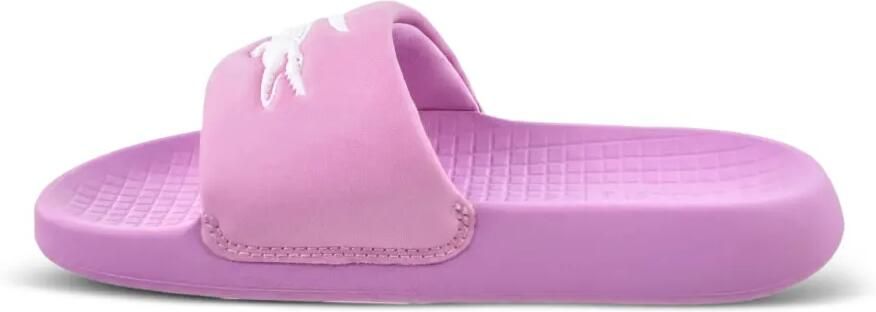 Lacoste Kids Slippers met logodetail Roze