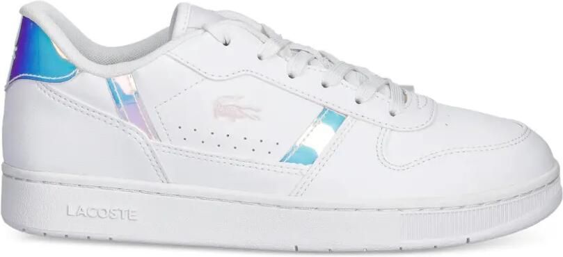 Lacoste Kids T-Clip Set sneakers met iriserende afwerking Wit - Foto 4
