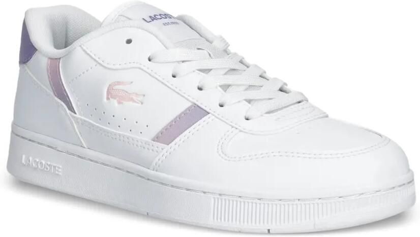 Lacoste Kids T-Clip sneakers met logo-patch Wit - Foto 2