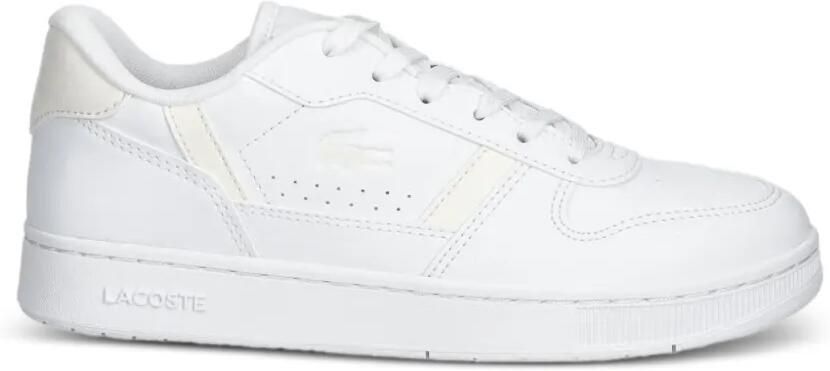 Lacoste Kids T-Clip sneakers met vlakken en logo-patch Wit - Foto 3