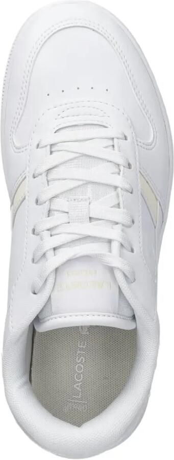 Lacoste Kids T-Clip sneakers met vlakken en logo-patch Wit - Foto 4