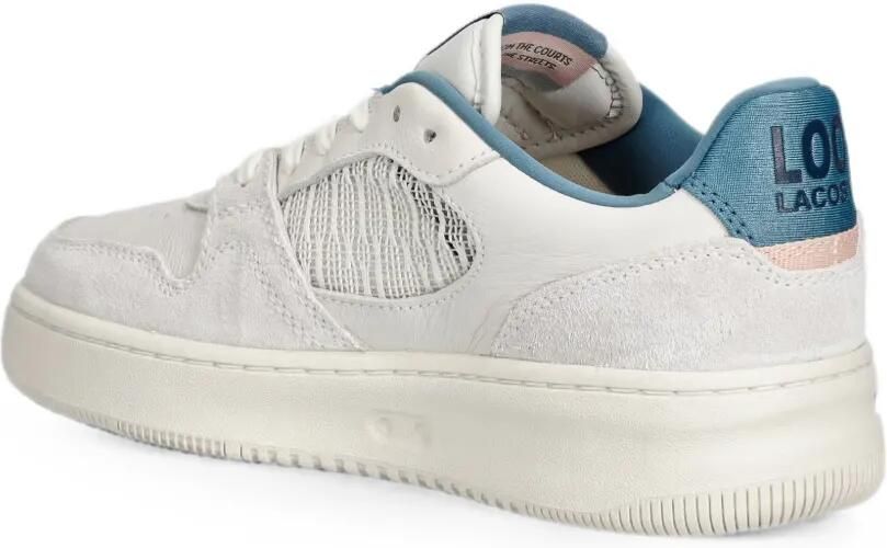 Lacoste L001 leren sneakers met vlakken Beige - Foto 2