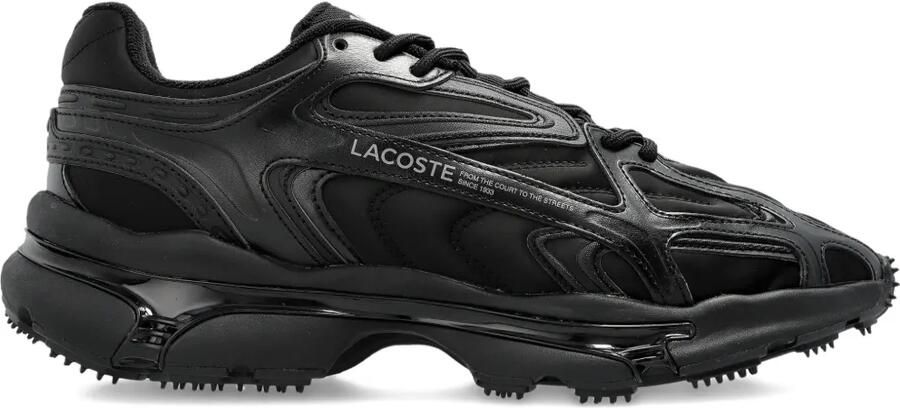 Lacoste L003 2K24 sneakers met textuur Zwart