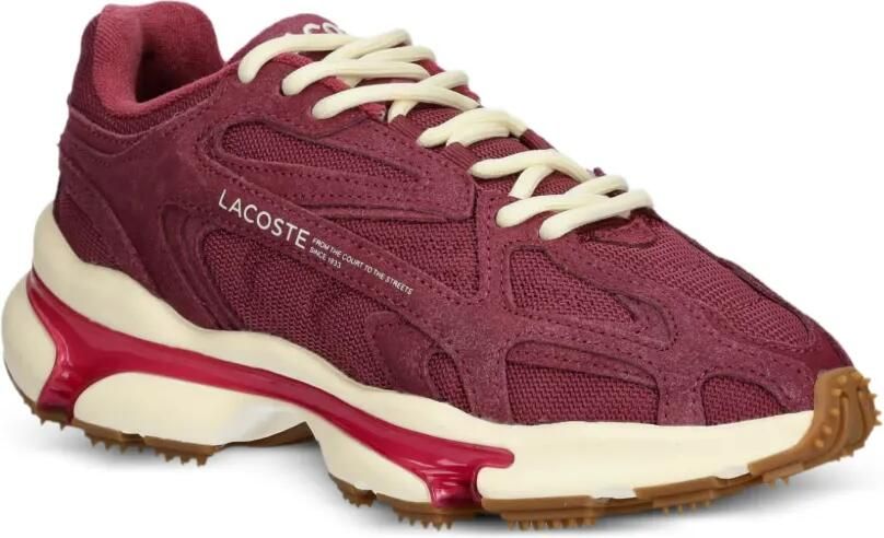 Lacoste L003 2K24 suède sneakers Rood - Foto 3